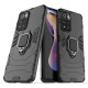 Ring Holder Kickstand Flexible TPU + Hard PC Anti-Slip Protective Phone Case for Xiaomi Redmi Note 11 Pro / Note 11 Pro+ - Black XIAOMI Cases Mobile