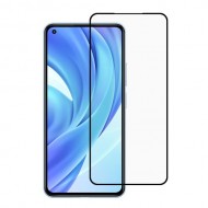 Σκληρυμένο Γυαλί (Tempered Glass) Προστασίας Οθόνης Πλήρης Κάλυψης για Xiaomi Mi 11 Lite 5G - Μαύρο
