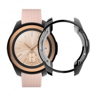 Θήκη Σιλικόνης Electroplated για Samsung Galaxy Watch 46mm - Μαύρο