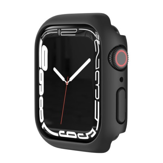 Σκληρό Προστατευτικό Πλαίσιο για Apple Watch Series 7 45mm - Μαύρο Gadgets - Παιχνίδια - Hobby