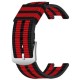 Rainbow Nylon Canvas Watch wit Installation Tools for Amazfit T-Rex - Black/Red/Black/Red/Black Gadgets - Toys - Hobby