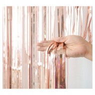 Χριστουγενιάτική Κουρτίνα Διαστάσεις Μήκος 1 μέτρο x Φάρδος 3 μέτρα - Σαμπανιζέ Χρυσαφί