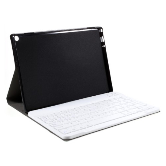 Bluetooth Keyboard Leather Stand Shell for Lenovo M10 FHD REL TB-X605FC/LC - Rose Gold Lenovo Cases Mobile Tablet