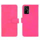 Silky Touch Leather Wallet Case Phone Shell for Realme GT - Rose Oppo Realme Cases Mobile