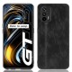 Stitching Line Design PU Leather Coated PC+TPU Phone Case for OPPO Realme GT 5G / Realme GT Neo / Realme Q3 Pro 5G - Black Oppo Realme Cases Mobile