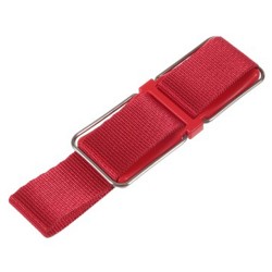 Υφασμάτινο Δαχτυλίδι Κρατήματος και Στήριξης με Δύο Θέσεις Κρατήματος - Κόκκινο