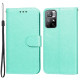 Magnetic Design Anti-fall Solid Color PU Leather Wallet Stand Flip Cover Phone Case with Wrist Strap for Xiaomi Poco M4 Pro 5G / Redmi Note 11 5G - Green XIAOMI Cases Mobile