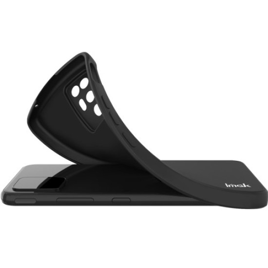 IMAK UC-4 Series Drop Protection Straight Frame Soft TPU Protective Phone Case for Xiaomi Poco M4 Pro 5G - Black XIAOMI Cases Mobile