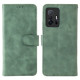 Well-Protected Anti-Scratch Magnetic Clasp Closure Skin-Touch Leather Phone Wallet Shell Stand Case for Xiaomi 11T/11T Pro - Green XIAOMI Cases Mobile