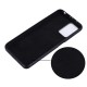 Liquid Silicone + Soft Microfiber Lining Slim Back Cover with Strap for Xiaomi Redmi 10 / Redmi 10 Prime/Note 11 4G - Black XIAOMI Cases Mobile