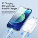 DUX DUCIS C60 EU Plug Wall Charger PD 20W Fast Charger Adapter + 1m Lightning Cable for iPhone iPad Cables Adapters & Chargers