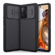 NILLKIN CamShield Σκληρή Θήκη με Πορτάκι για την Κάμερα για Xiaomi 11T / 11T Pro - Μαύρο