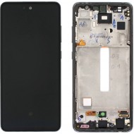 Γνήσια Samsung Οθόνη LCD και Μηχανισμός Αφής για Samsung Galaxy A52s 5G SM-A528B/DS - Μαύρο (GH82-26861A)