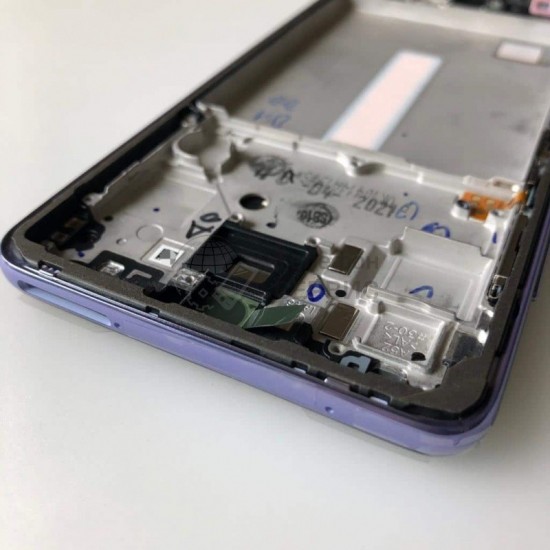 Original Samsung LCD and Digitizer Touch Screen for Samsung Galaxy A52 5G SM-A526B/DS - Purple (GH82-25229C) Samsung Parts