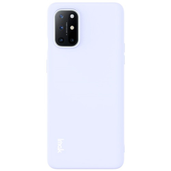 IMAK Colorful Soft Case UC-2 Series Skin-feel TPU Cover for OnePlus 8T - White OnePlus Mobile Cases