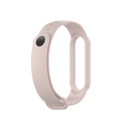 Λουράκι Σιλικόνης για Xiaomi Mi Band 5 / 6 - Ανοιχτό Ροζ