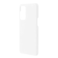 Rubberized Surface PC Hard Case Phone Protective Shell for OnePlus Nord 2 5G - White