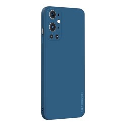 PINWUYO Θήκη Σιλικόνης TPU Ματ για OnePlus 9 Pro - Μπλε