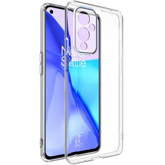IMAK UX-5 Series Not Yellowing Ultra Thin Clear Shockproof Flexible TPU Phone Case for OnePlus 9 (EU / US Version) OnePlus Mobile Cases