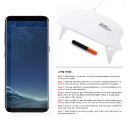 RURIHAI Σκληρυμένο Γυαλί (Tempered Glass) Προστασίας Οθόνης με Υγρή Κόλλα και Λάμπα UV Πλήρης Κάλυψης για Samsung Galaxy S8 Plus RURIHAI Σκληρυμένο Γυαλί (Tempered Glass) Προστασίας Οθόνης με Υγρή Κόλλα και Λάμπα UV Πλήρης Κάλυψης για Samsung Galaxy S8 Plus