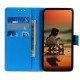 PU Leather Litchi Texture Wallet Stand Design Phone Protective Shell Case for Realme 8 / 8 Pro - Blue Oppo Realme Cases Mobile