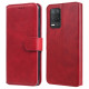 Wallet Stand Design Full Body Protection PU Leather Phone Case Cover for Realme 8 5G - Red Oppo Realme Cases Mobile