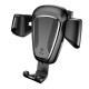 BASEUS Gravity Car Mount Rotation Car Air Vent Mount Holder for iPhone Samsung Huawei - Black Holders & Docks