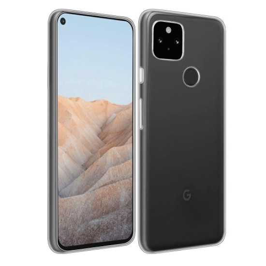 High Quality Anti-fingerprint Clear Soft TPU Cell Phone Cover Shell for Google Pixel 5a 5G Google Pixel mobile Cases