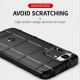 Shock Absorption Rugged Square Grid Texture Slim Soft TPU Phone Case for Xiaomi Redmi 10 - Black XIAOMI Cases Mobile