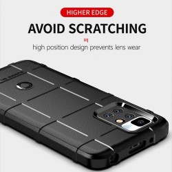Shock Absorption Rugged Square Grid Texture Slim Soft TPU Phone Case for Xiaomi Redmi 10 - Green Shock Absorption Rugged Square Grid Texture Slim Soft TPU Phone Case for Xiaomi Redmi 10 - Green
