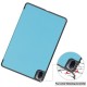 PU Leather Trifold Stand Slim Fit Smart Cover with Auto Sleep / Wake for Xiaomi Pad 5 - Baby Blue XIAOMI  Tablet Cases