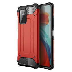 Armor Guard Plastic + TPU Combo Protector Case Shell for Xiaomi Redmi Note 10 Pro 5G (China) / Poco X3 GT - Red Armor Guard Plastic + TPU Combo Protector Case Shell for Xiaomi Redmi Note 10 Pro 5G (China) / Poco X3 GT - Red