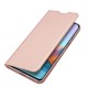 DUX DUCIS Skin Pro Series Card Slot Leather Cell Phone Case for Xiaomi Redmi Note 10 Pro - Pink XIAOMI Cases Mobile
