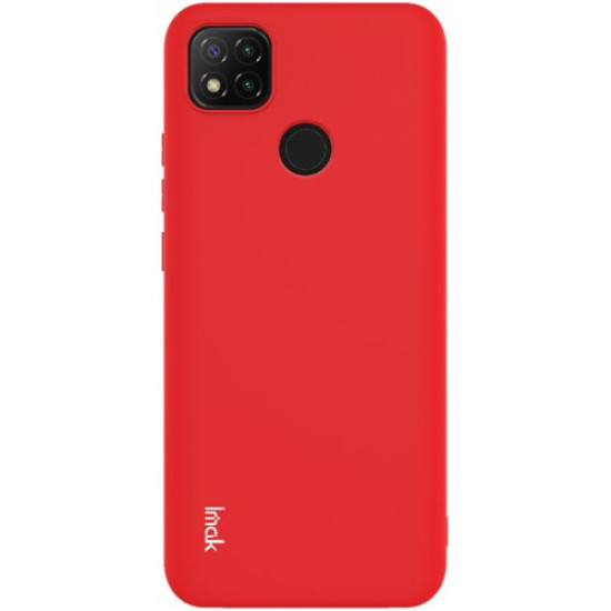 IMAK UC-2 Series Skin-feel Soft TPU Case for Xiaomi Redmi 9C - Red XIAOMI Cases Mobile