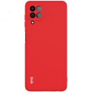 IMAK UC-2 Series Anti-Scratch Flexible TPU Phone Protective Cover Case for Samsung Galaxy A22 4G (EU Version) - Red