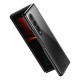 Electroplating Frame Design Folding PC Phone Cover Case for Samsung Galaxy Z Fold3 5G - Black Samsung Cases Mobile