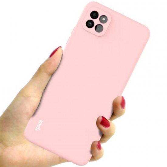 IMAK UC-2 Series Well-Protected Good Fit Flexible TPU Skin-feel Phone Back Case Cover for Samsung Galaxy A22 5G (167.2-76.4-9mm) Samsung Cases Mobile