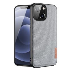 DUX DUCIS FINO Series Anti-fall PVC+PC+TPU+Nylon Combo Hybrid Phone Back Case for iPhone 13 6.1 inch - Blue DUX DUCIS FINO Series Anti-fall PVC+PC+TPU+Nylon Combo Hybrid Phone Back Case for iPhone 13 6.1 inch - Blue