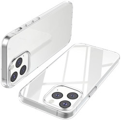 Anti-fingerprint Clear Soft TPU Phone Case for iPhone 13 Pro 6.1 inch