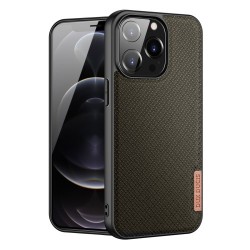 DUX DUCIS FINO Series Υβριδική Θήκη Πλάτης PVC, PC, TPU, Nylon για iPhone 13 Pro - Πράσινο του Δάσους