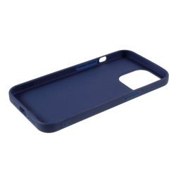 Matte Soft TPU Mobile Phone Case for iPhone 13 Pro 6.1 inch - Dark Blue