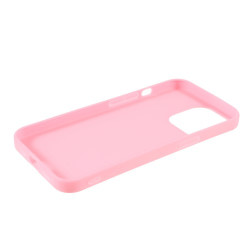 Matte Soft TPU Mobile Phone Case for iPhone 13 Pro 6.1 inch - Pink