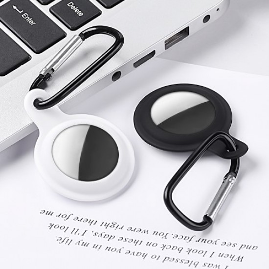 Θήκη Σιλικόνης για το Apple AirTag Locator Tracker - Λευκό Apple Smart Watch