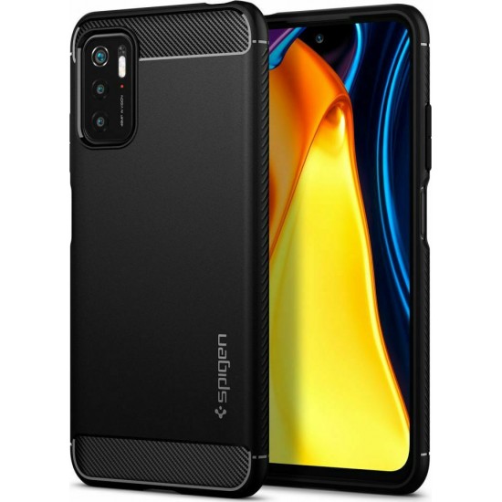 Spigen Rugged Armor Xiaomi Redmi Note 10 5G / M3 Pro Matte Black (ACS03367) XIAOMI Cases Mobile