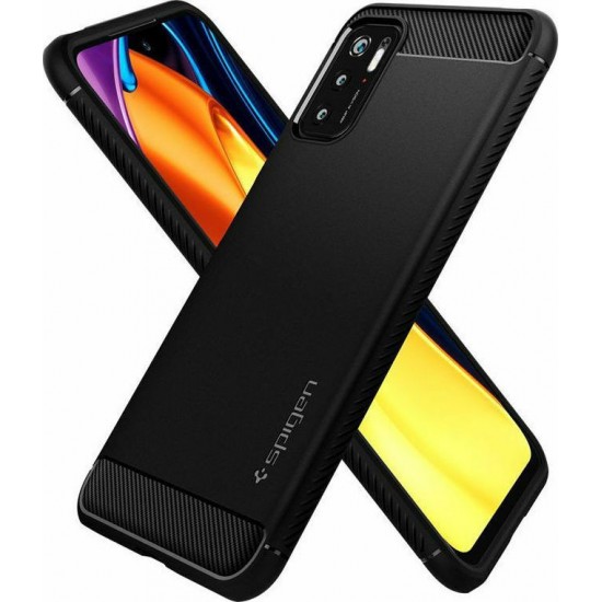 Spigen Rugged Armor Xiaomi Redmi Note 10 5G / M3 Pro Matte Black (ACS03367) XIAOMI Cases Mobile