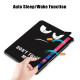 Pattern Printing Tri-Fold Magnetic Tab Leather Cover Case for Lenovo Tab P11 TB-J606F - Angry Face Lenovo Cases Mobile Tablet