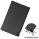 Tri-fold Leather Stand Tablet Case for Lenovo Tab P11 TB-J606F - Black Lenovo Cases Mobile Tablet