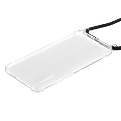 Θήκη Σιλικόνης TPU με Κορδόνι Μεταφοράς για Samsung Galaxy A32 5G - Διάφανο Θήκη Σιλικόνης TPU με Κορδόνι Μεταφοράς για Samsung Galaxy A32 5G - Διάφανο