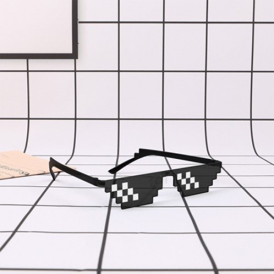 Universal Γυαλιά Ηλίου με Τετράγωνα - Μαύρο / Λευκό Gadgets - Παιχνίδια - Hobby