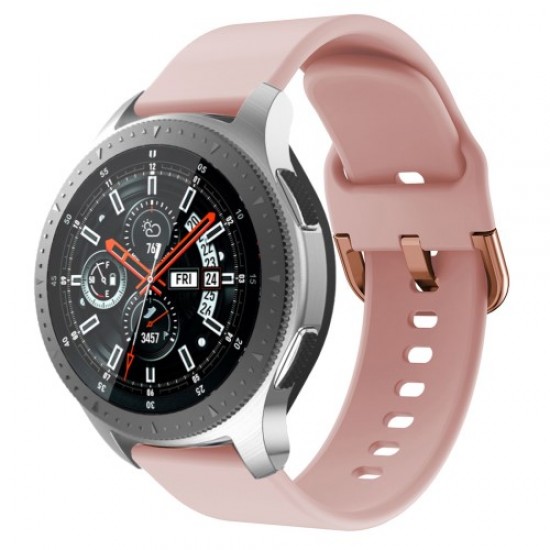 22mm Silicone Watch Strap Band for Samsung Galaxy Watch 46mm - Pink Gadgets - Toys - Hobby